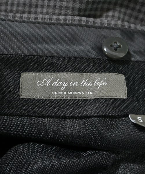 a day in the life UNITED ARROWS（アデイインザライフユナイテッドアローズ）スラックス グレー サイズ:S メンズ/2200650805088