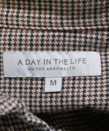 a day in the life UNITED ARROWS（アデイインザライフユナイテッドアローズ）カジュアルシャツ 茶 サイズ:M メンズ/2200650589018
