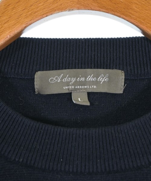 a day in the life UNITED ARROWS（アデイインザライフユナイテッドアローズ）ニット・セーター 紺 サイズ:L レディース/2200658161056