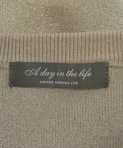 a day in the life UNITED ARROWS（アデイインザライフユナイテッドアローズ）カーディガン ベージュ サイズ:-(L位) レディース/2200653784045