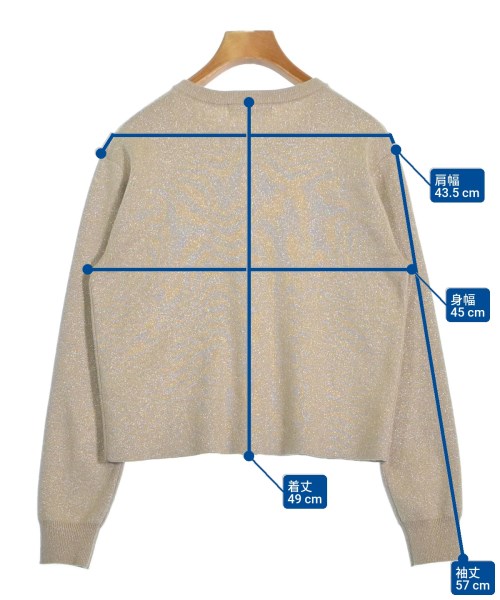 a day in the life UNITED ARROWS（アデイインザライフユナイテッドアローズ）カーディガン ベージュ サイズ:-(L位) レディース/2200653784045