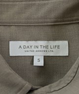 a day in the life UNITED ARROWS（アデイインザライフユナイテッドアローズ）カジュアルシャツ 茶 サイズ:S メンズ/2200658628023