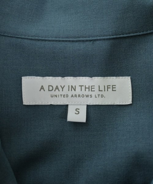 a day in the life UNITED ARROWS（アデイインザライフユナイテッドアローズ）カジュアルシャツ 青 サイズ:S メンズ/2200658628030
