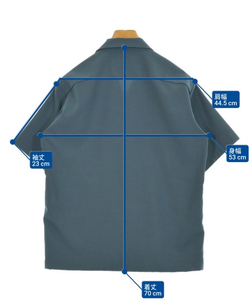 a day in the life UNITED ARROWS（アデイインザライフユナイテッドアローズ）カジュアルシャツ 青 サイズ:S メンズ/2200658628030