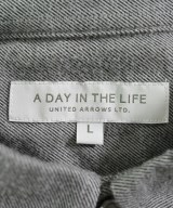 a day in the life UNITED ARROWS（アデイインザライフユナイテッドアローズ）カジュアルシャツ グレー サイズ:L メンズ/2200658238017