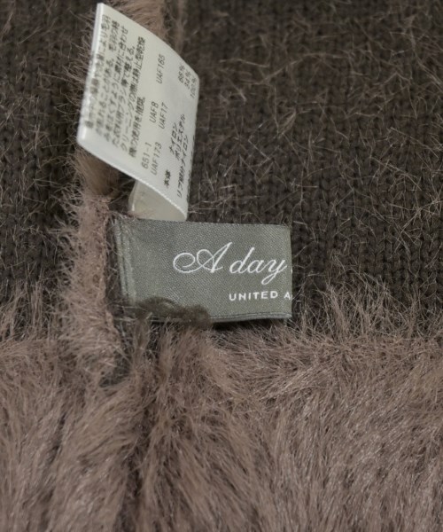 a day in the life UNITED ARROWS（アデイインザライフユナイテッドアローズ）ニット・セーター 茶 サイズ:-(M位) レディース/2200655952145