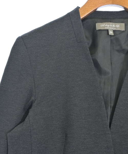 a day in the life UNITED ARROWS（アデイインザライフユナイテッドアローズ）ノーカラージャケット グレー サイズ:36(S位) レディース/2200656667086