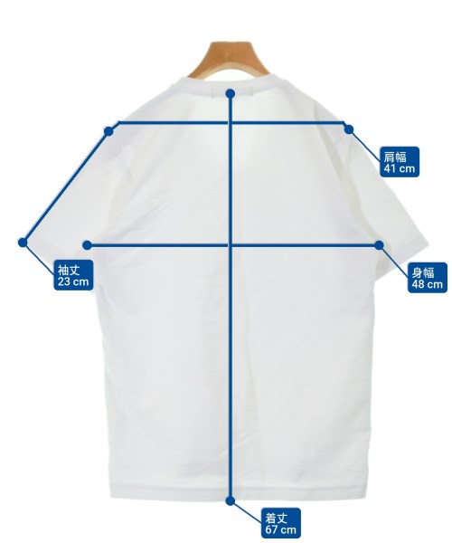 a day in the life UNITED ARROWS（アデイインザライフユナイテッドアローズ）Tシャツ・カットソー 白 サイズ:M メンズ/2200660485058