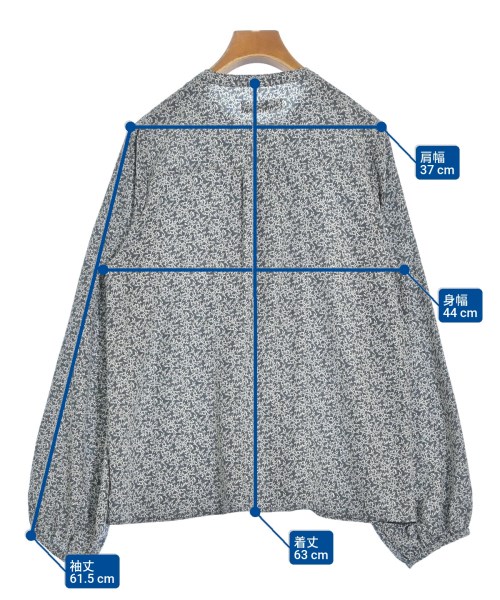 a day in the life UNITED ARROWS（アデイインザライフユナイテッドアローズ）ブラウス グレー サイズ:-(M位) レディース/2200658315046