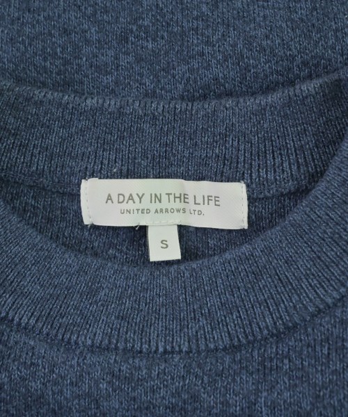 a day in the life UNITED ARROWS（アデイインザライフユナイテッドアローズ）ニット・セーター 青 サイズ:S メンズ/2200710777027
