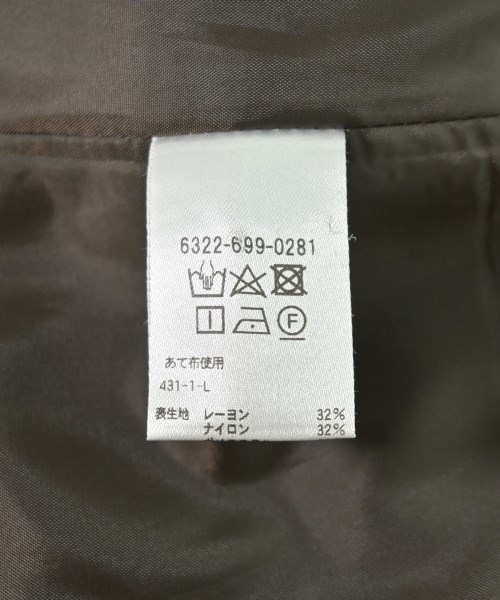 a day in the life UNITED ARROWS（アデイインザライフユナイテッドアローズ）ノーカラージャケット グレー サイズ:36(S位) レディース/2200709009023