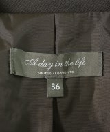 a day in the life UNITED ARROWS（アデイインザライフユナイテッドアローズ）ノーカラージャケット グレー サイズ:36(S位) レディース/2200709009023