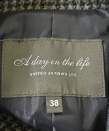 a day in the life UNITED ARROWS（アデイインザライフユナイテッドアローズ）ステンカラーコート 黒 サイズ:38(M位) レディース/2200708804056