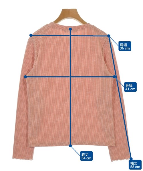 a day in the life UNITED ARROWS（アデイインザライフユナイテッドアローズ）Tシャツ・カットソー オレンジ サイズ:-(M位) レディース/2200708670101