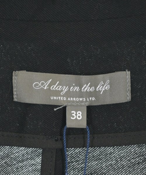 a day in the life UNITED ARROWS（アデイインザライフユナイテッドアローズ）テーラードジャケット 黒 サイズ:38(M位) レディース/2200709416203