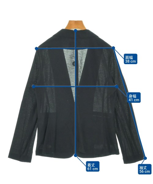 a day in the life UNITED ARROWS（アデイインザライフユナイテッドアローズ）テーラードジャケット 黒 サイズ:38(M位) レディース/2200709416203