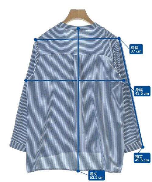 a day in the life UNITED ARROWS（アデイインザライフユナイテッドアローズ）カジュアルシャツ 青 サイズ:-(M位) レディース/2200713378085