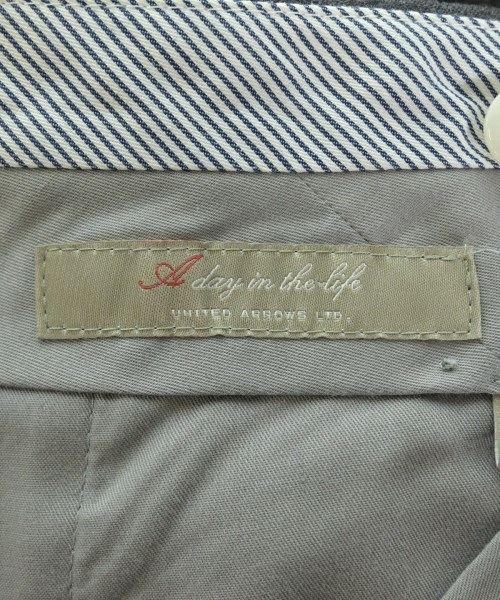 a day in the life UNITED ARROWS（アデイインザライフユナイテッドアローズ）スラックス グレー サイズ:M メンズ/2200716704058
