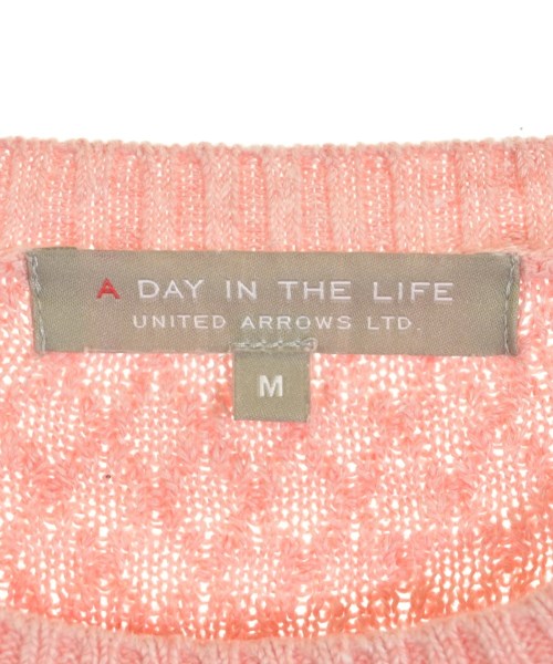 a day in the life UNITED ARROWS（アデイインザライフユナイテッドアローズ）ニット・セーター ピンク サイズ:M メンズ/2200717096091