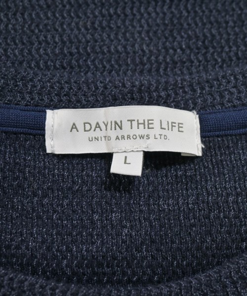 a day in the life UNITED ARROWS（アデイインザライフユナイテッドアローズ）Tシャツ・カットソー 紺 サイズ:L メンズ/2200705467063