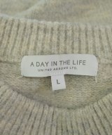 a day in the life UNITED ARROWS（アデイインザライフユナイテッドアローズ）ニット・セーター グレー サイズ:L メンズ/2200630667040