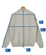 a day in the life UNITED ARROWS（アデイインザライフユナイテッドアローズ）ニット・セーター グレー サイズ:L メンズ/2200630667040