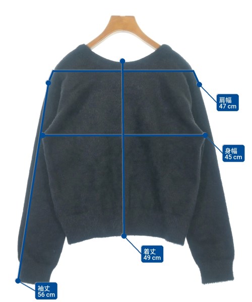 a day in the life UNITED ARROWS（アデイインザライフユナイテッドアローズ）カーディガン 黒 サイズ:F レディース/2200634895043