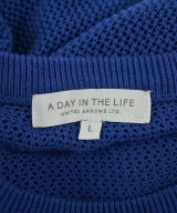 a day in the life UNITED ARROWS（アデイインザライフユナイテッドアローズ）ニット・セーター 青 サイズ:L/L メンズ/2200645234039
