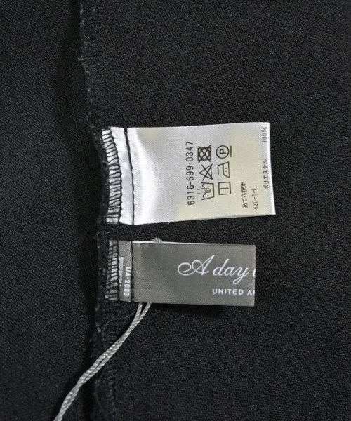 a day in the life UNITED ARROWS（アデイインザライフユナイテッドアローズ）ブラウス 黒 サイズ:F レディース/2200610259074