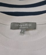 a day in the life UNITED ARROWS（アデイインザライフユナイテッドアローズ）ニット・セーター 白 サイズ:L メンズ/2200639093093