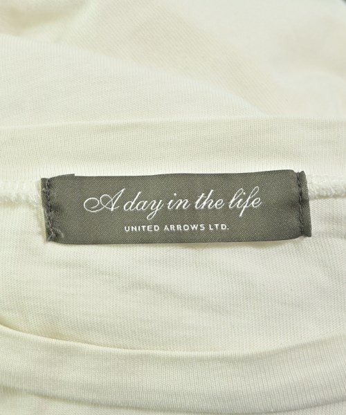 a day in the life UNITED ARROWS（アデイインザライフユナイテッドアローズ）Tシャツ・カットソー 白 サイズ:-(M位) レディース/2200649284023
