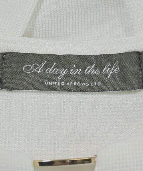 a day in the life UNITED ARROWS（アデイインザライフユナイテッドアローズ）Tシャツ・カットソー 白 サイズ:-(XL位) レディース/2200641892035