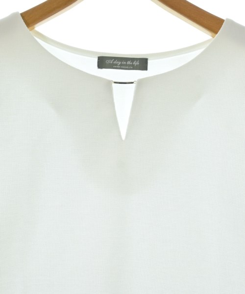 a day in the life UNITED ARROWS（アデイインザライフユナイテッドアローズ）Tシャツ・カットソー 白 サイズ:-(XL位) レディース/2200641892035