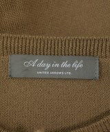a day in the life UNITED ARROWS（アデイインザライフユナイテッドアローズ）カーディガン 茶 サイズ:-(S位) レディース/2200648194125