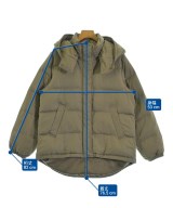 a day in the life UNITED ARROWS（アデイインザライフユナイテッドアローズ）ダウンジャケット/ダウンベスト 茶 サイズ:L レディース/2200647311011