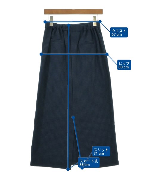 a day in the life UNITED ARROWS（アデイインザライフユナイテッドアローズ）ロング・マキシ丈スカート 青 サイズ:-(M位) レディース/2200651759489