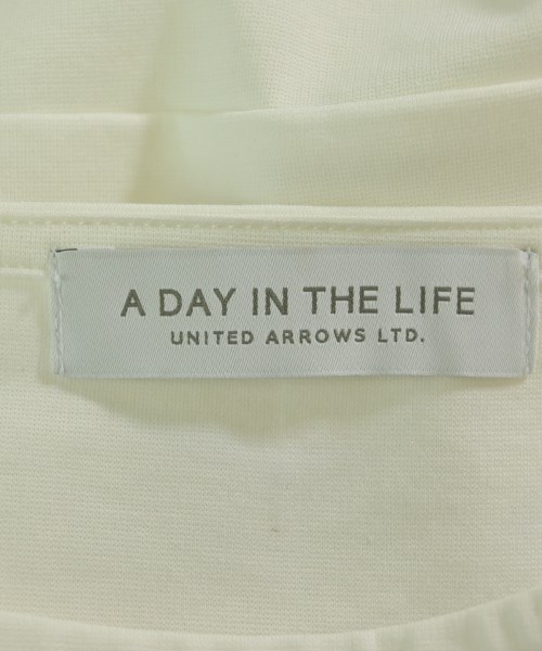 a day in the life UNITED ARROWS（アデイインザライフユナイテッドアローズ）Tシャツ・カットソー 白 サイズ:M レディース/2200653106038