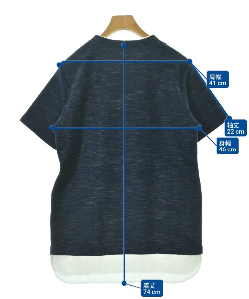 a day in the life UNITED ARROWS（アデイインザライフユナイテッドアローズ）Tシャツ・カットソー 紺 サイズ:S メンズ/2200641648250