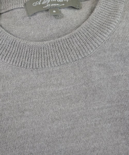 a day in the life UNITED ARROWS（アデイインザライフユナイテッドアローズ）ニット・セーター グレー サイズ:S レディース/2200646885032