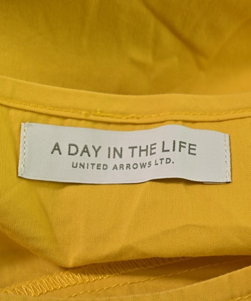 a day in the life UNITED ARROWS（アデイインザライフユナイテッドアローズ）ブラウス 黄 サイズ:F レディース/2200646885056