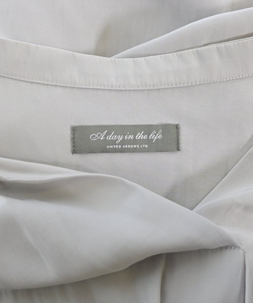 a day in the life UNITED ARROWS（アデイインザライフユナイテッドアローズ）ブラウス グレー サイズ:F レディース/2200648456018