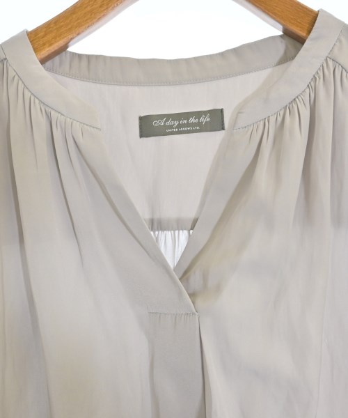 a day in the life UNITED ARROWS（アデイインザライフユナイテッドアローズ）ブラウス グレー サイズ:F レディース/2200648456018