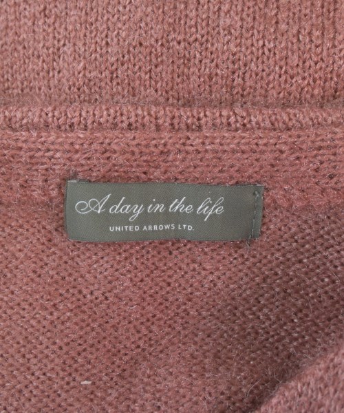 a day in the life UNITED ARROWS（アデイインザライフユナイテッドアローズ）カーディガン ピンク サイズ:-(XL位) レディース/2200653438030