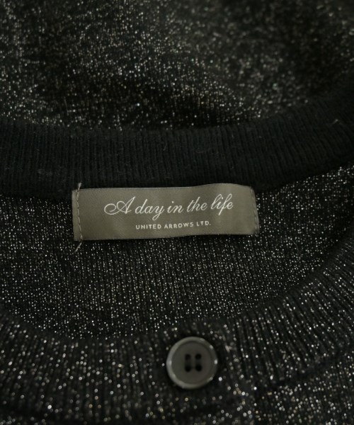 a day in the life UNITED ARROWS（アデイインザライフユナイテッドアローズ）カーディガン 黒 サイズ:-(L位) レディース/2200646795027
