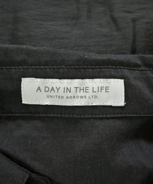 a day in the life UNITED ARROWS（アデイインザライフユナイテッドアローズ）カジュアルシャツ 黒 サイズ:F レディース/2200701146108