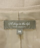 a day in the life UNITED ARROWS（アデイインザライフユナイテッドアローズ）ノーカラージャケット ベージュ サイズ:38(M位) レディース/2200703142092