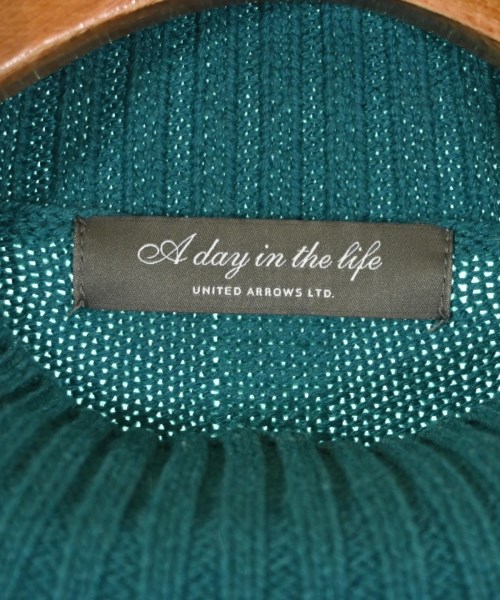 a day in the life UNITED ARROWS（アデイインザライフユナイテッドアローズ）ニット・セーター 青 サイズ:F レディース/2200703344199