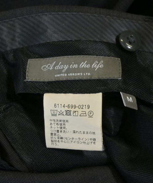 a day in the life UNITED ARROWS（アデイインザライフユナイテッドアローズ）スラックス グレー サイズ:M メンズ/2200705445245