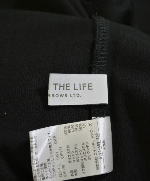a day in the life UNITED ARROWS（アデイインザライフユナイテッドアローズ）ワンピース 黒 サイズ:F レディース/2200710259028