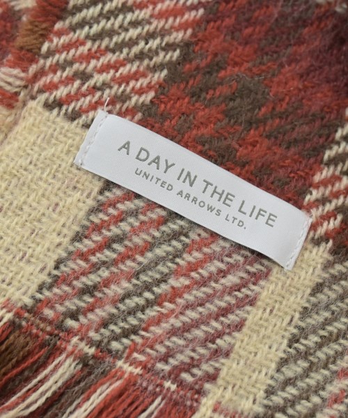 a day in the life UNITED ARROWS（アデイインザライフユナイテッドアローズ）マフラー ベージュ サイズ:- レディース/2200655681113
